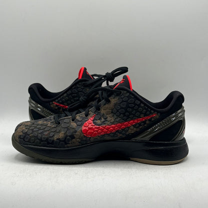 (Used) Nike Kobe 6 Italian Camo Size 6Y