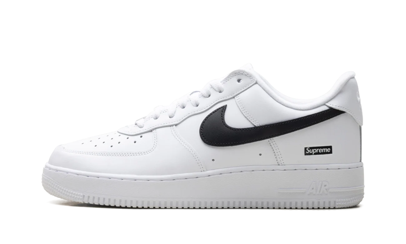 Nike Supreme Air Force 1 White Black