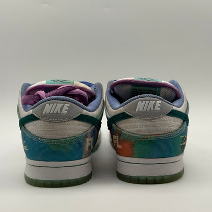 (Used No Box) Nike SB Dunk Low Futura Lab Bleached Aqua Size 8
