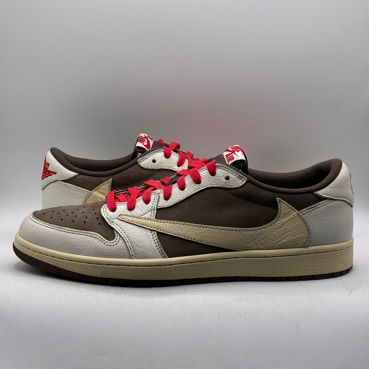 (USED NO BOX) Jordan 1 Low Travis Scott Reverse Mocha Size 14