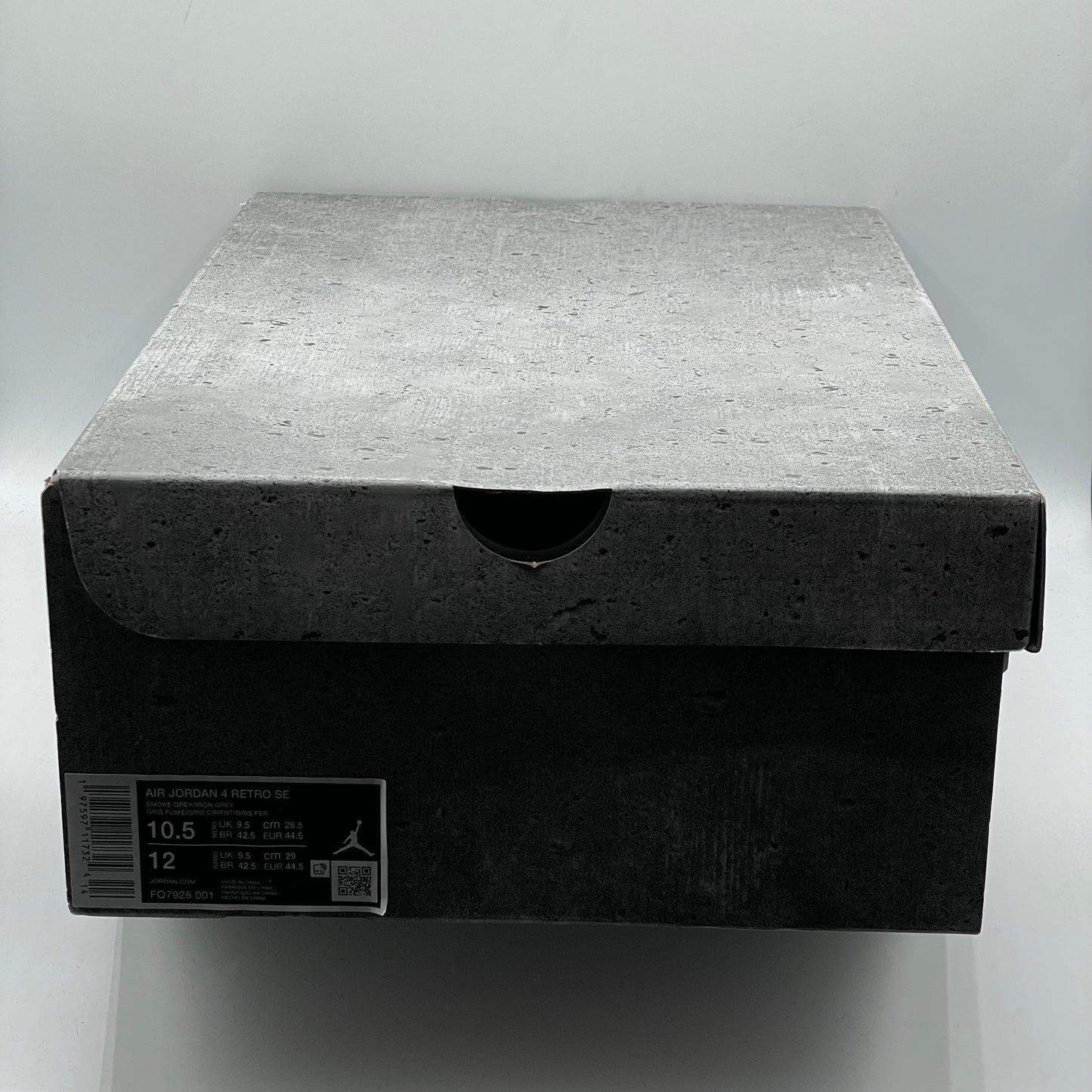 (USED) Jordan 4 Paris Wet Cement Size 10.5