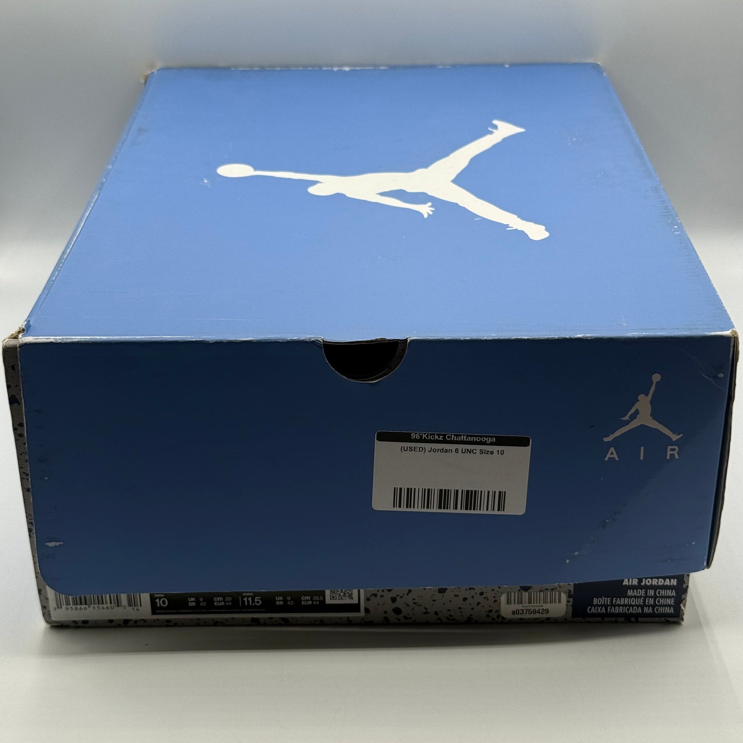 (USED) Jordan 6 UNC Size 10