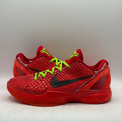 (Used Replacement Box) Nike Kobe 6 Reverse Grinch Size 7