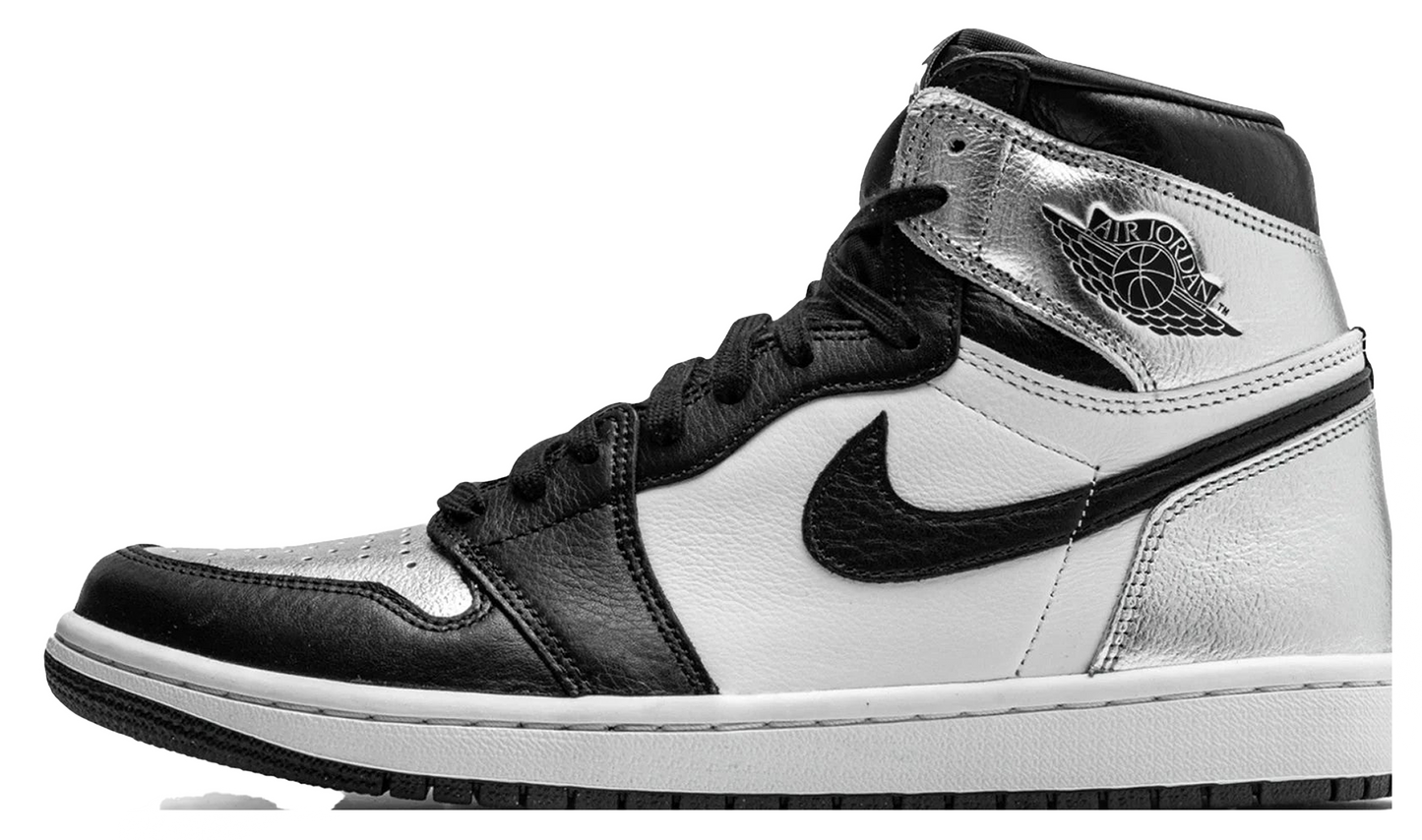 Jordan 1 High Silver Toe (W)