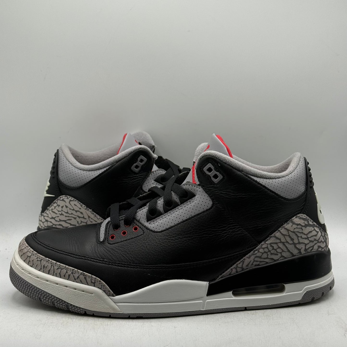 (Used) Jordan 3 Black Cement Size 12