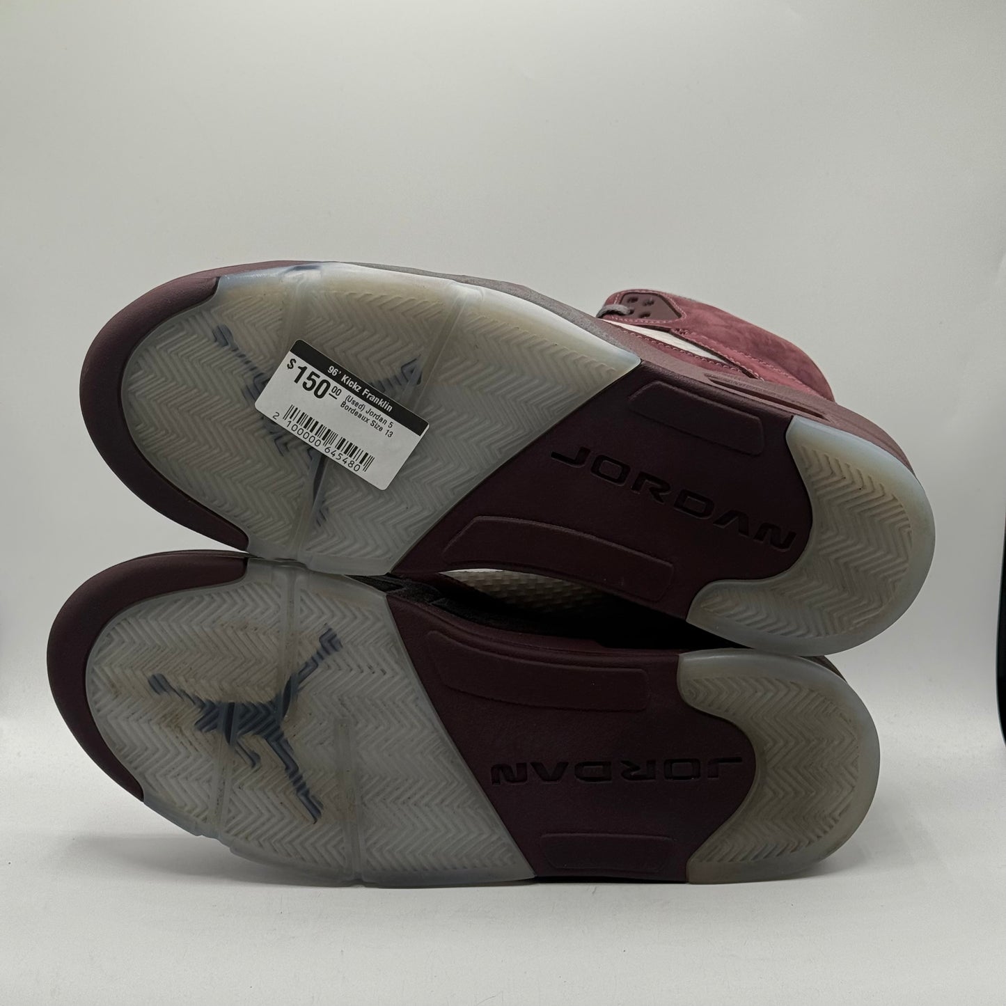 (Used) Jordan 5 Bordeaux Size 13