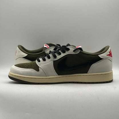 (USED) Jordan 1 Low Travis Scott Medium Olive Size 12
