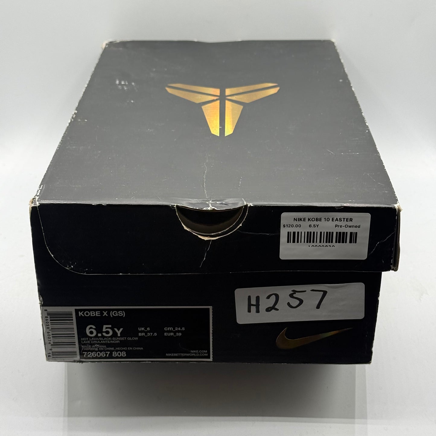 (Used) Nike Kobe 10 Easter Size 6.5Y