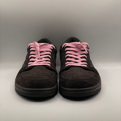 (USED) Jordan 1 Low Travis Scott Velvet Brown Size 12