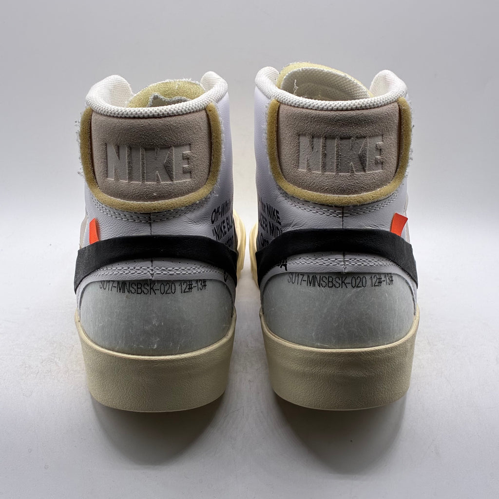 (USED) Nike Blazer Mid Off-White Size 12