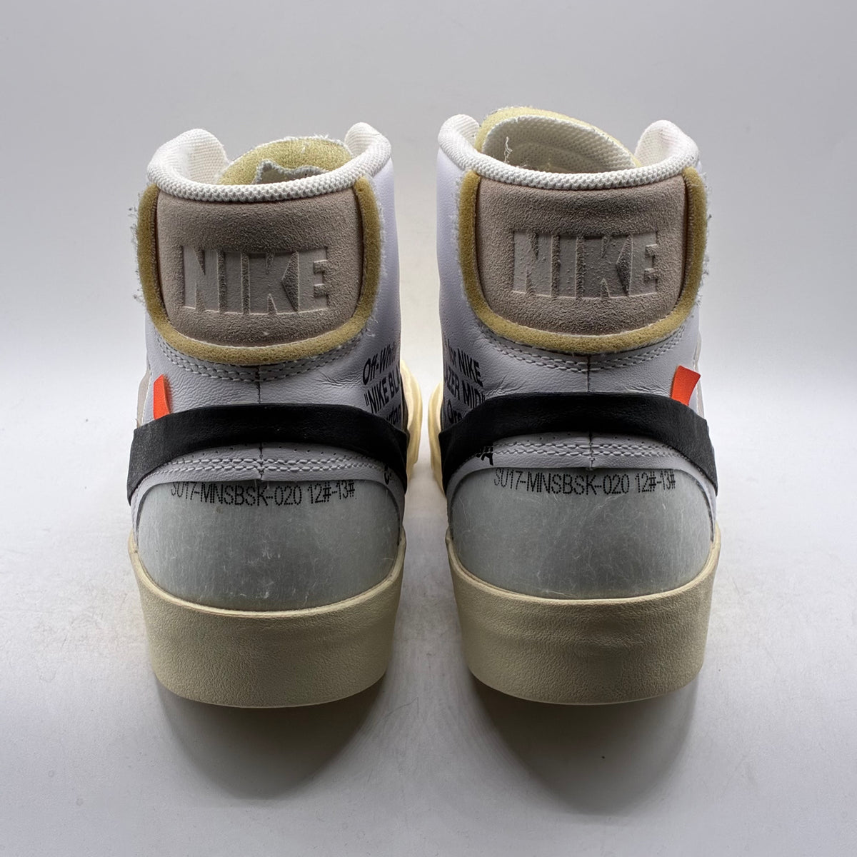 (USED) Nike Blazer Mid Off-White Size 12