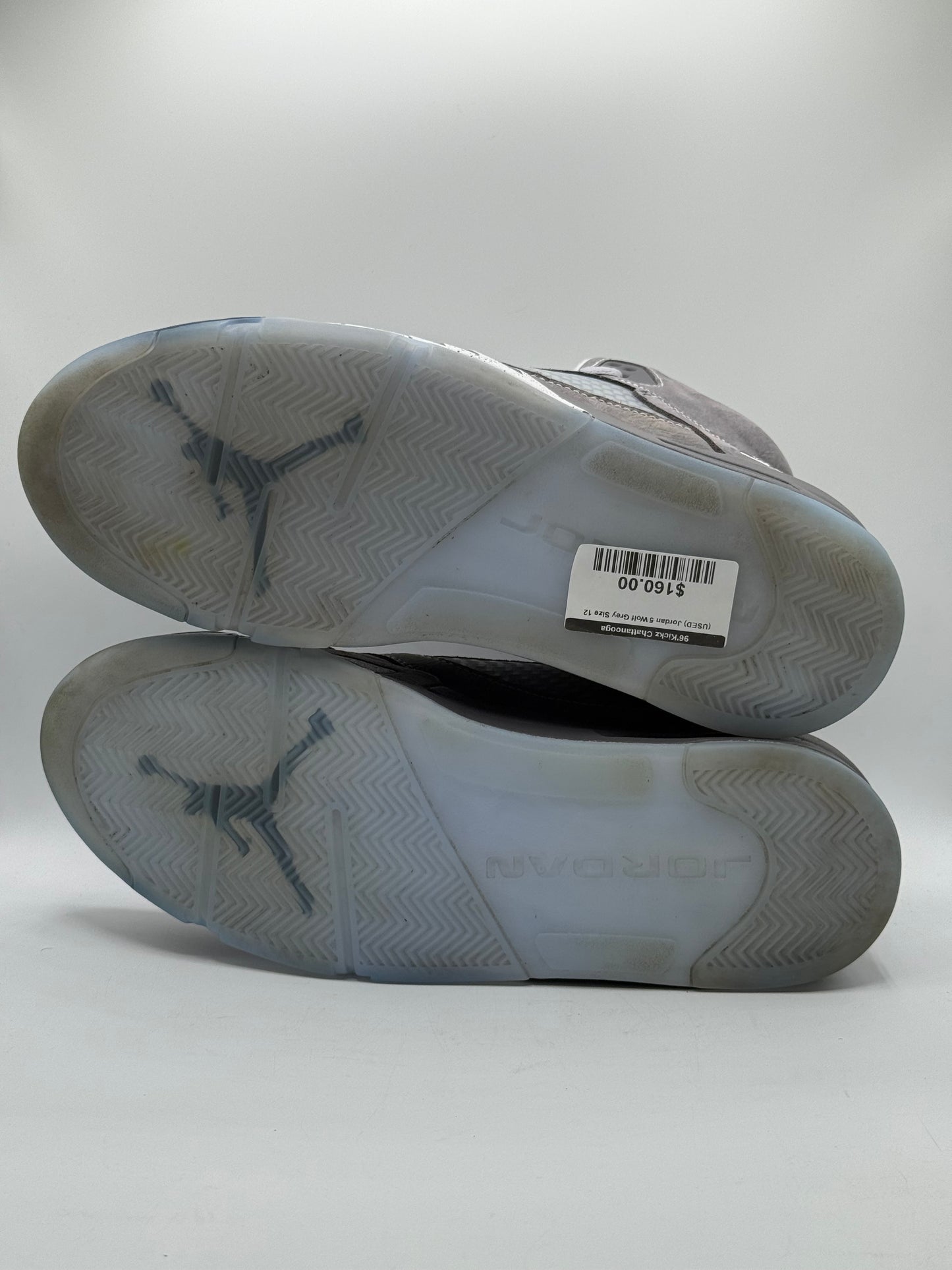 (USED) Jordan 5 Wolf Grey Size 12