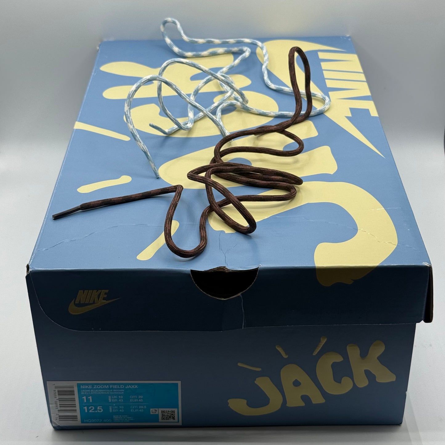 (USED) Travis Scott Field Jaxx Leche Blue Size 11
