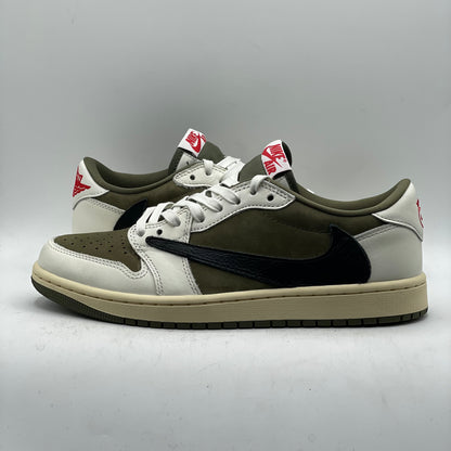 (USED) Jordan 1 Low Travis Scott Medium Olive Size 8
