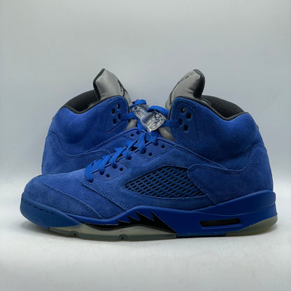 (USED) Jordan 5 Blue Suede Size 10