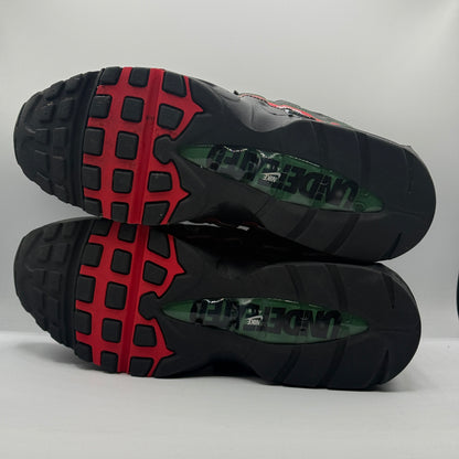 (USED) Nike Air Max 95 Undefeated Black Size 14