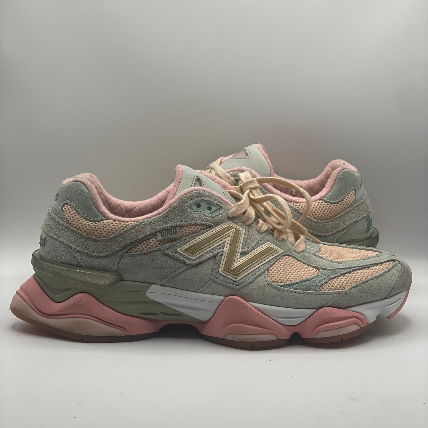 (USED) New Balance 9060 JFG Baby Shower Blue Size 11.5