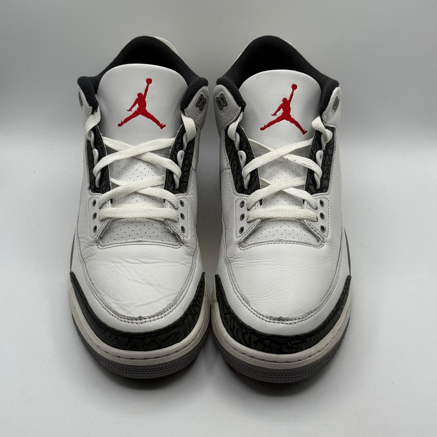 (USED) Jordan 3 Cement Grey Size 12