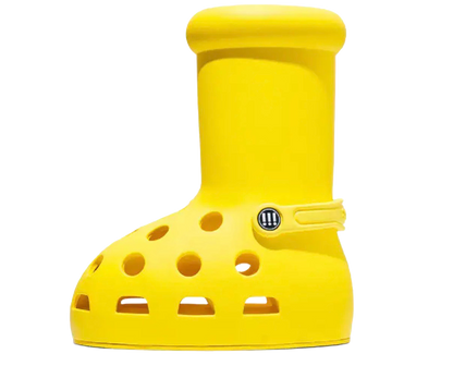 MSCHF X CROCS Big Yellow Boot Size 11