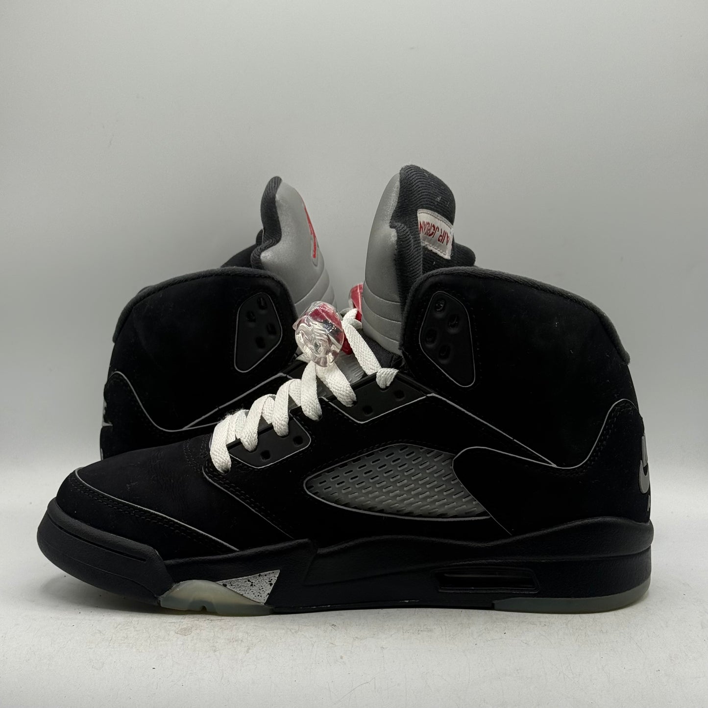(Used No Box) Jordan 5 Reimagined Black Metallic Size 8.5