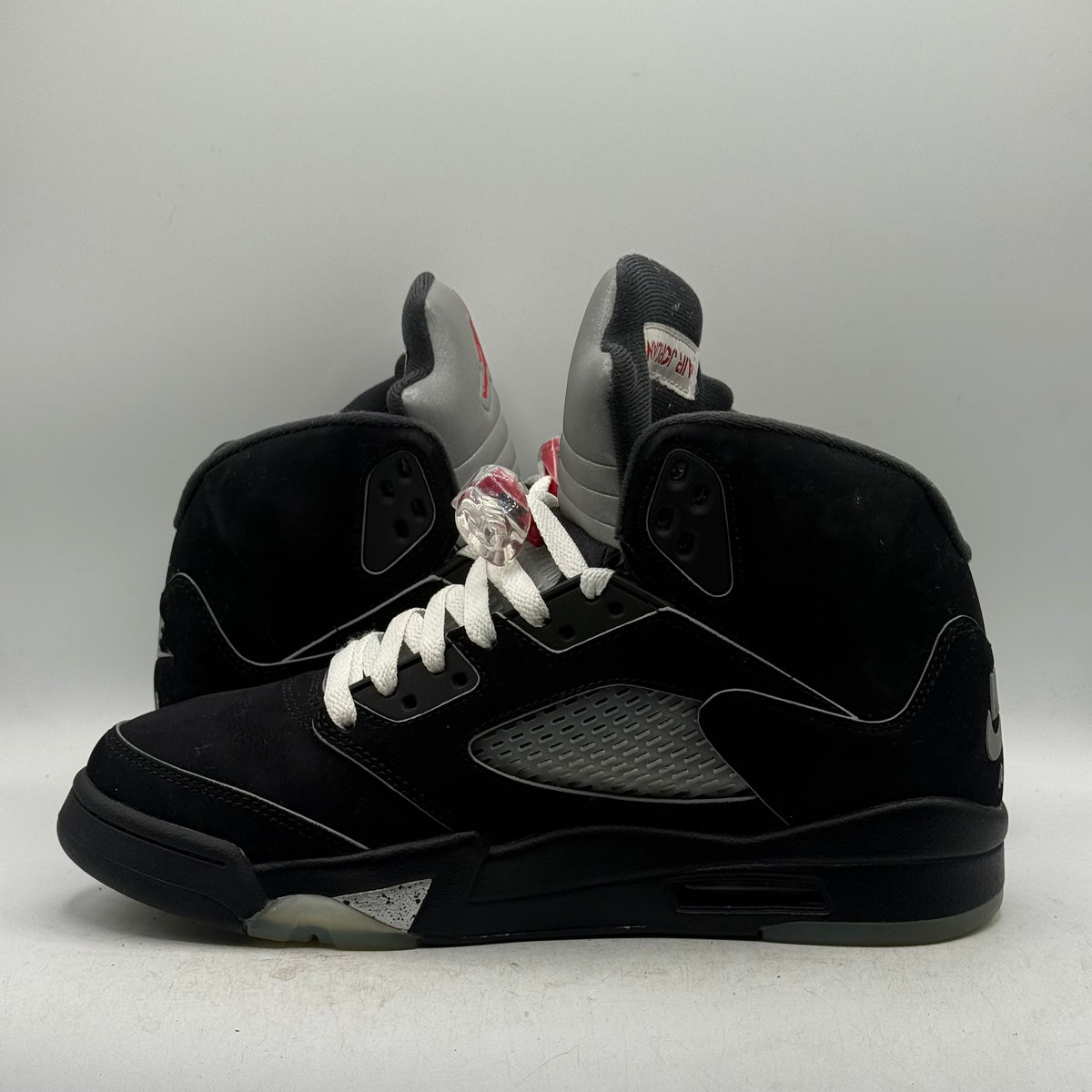 (Used No Box) Jordan 5 Reimagined Black Metallic Size 8.5
