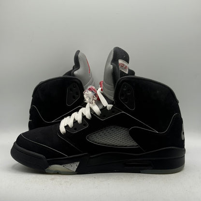 (Used No Box) Jordan 5 Reimagined Black Metallic Size 8.5