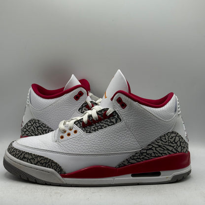(Used) Jordan 3 Cardinal Size 10.5