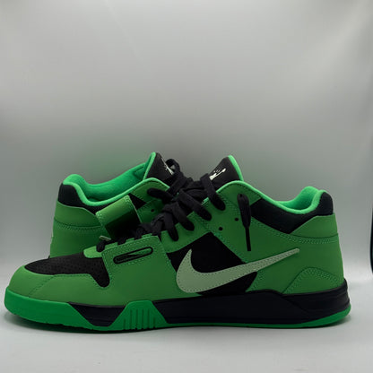 (USED) Jordan T-Rexx Travis Scott Green Spark Size 14