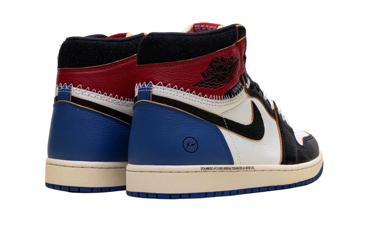 Jordan 1 High OG SP Fragment x Union LA Varsity Red Sport Royal
