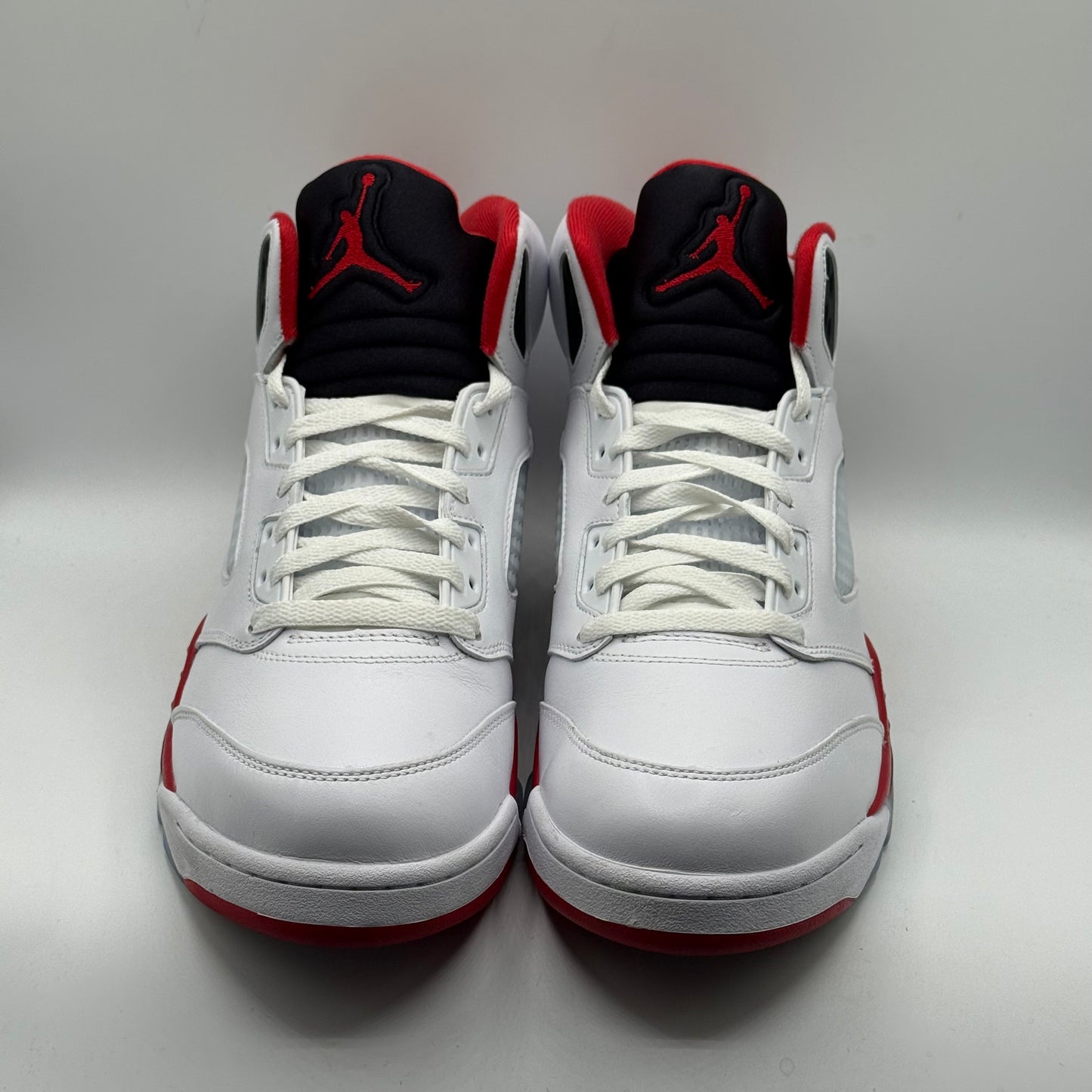 (Used) Jordan 5 Fire Red Black Tongue Size 11.5