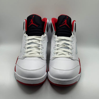 (Used) Jordan 5 Fire Red Black Tongue Size 11.5