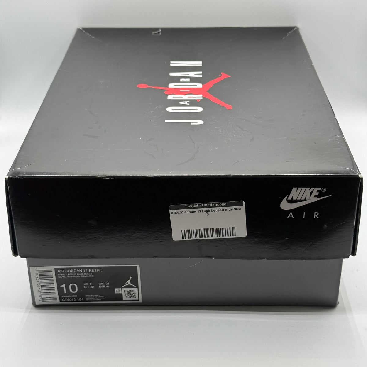 (USED) Jordan 11 High Legend Blue Size 10