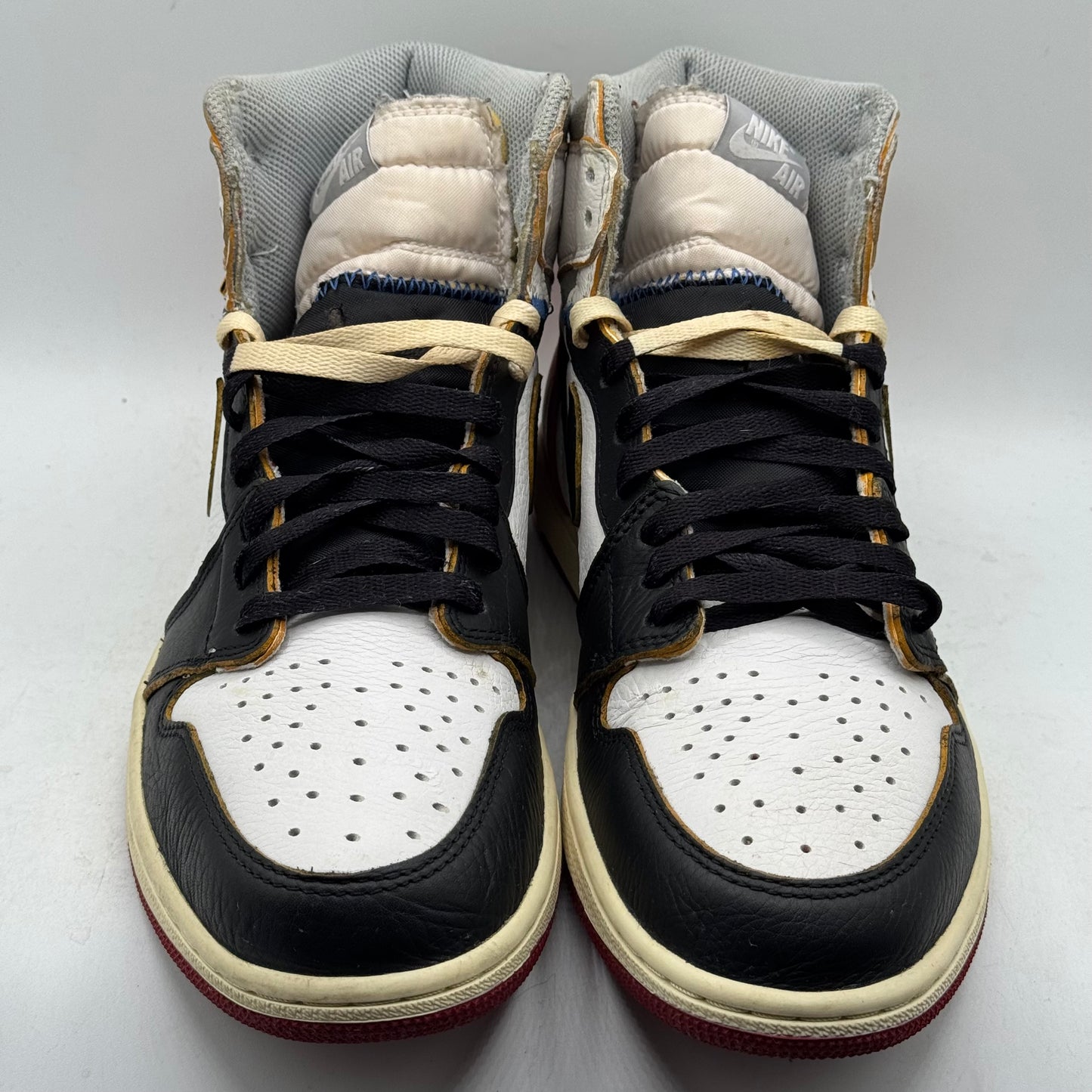 (USED) Jordan 1 High Union LA Black Toe Size 10