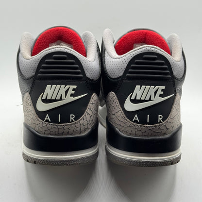 (Used No Box) Jordan 3 Black Cement (2024) Size 11