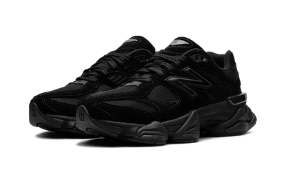 New Balance 9060 Triple Black Suede Size 11