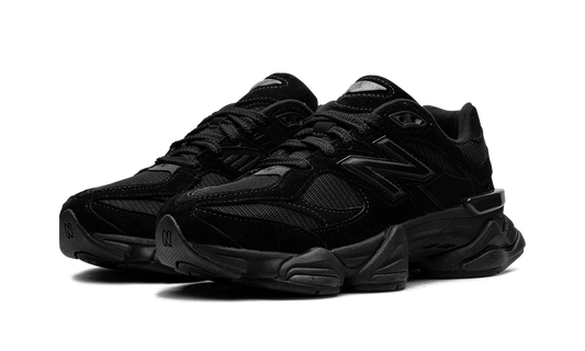 New Balance 9060 Triple Black Suede Size 11