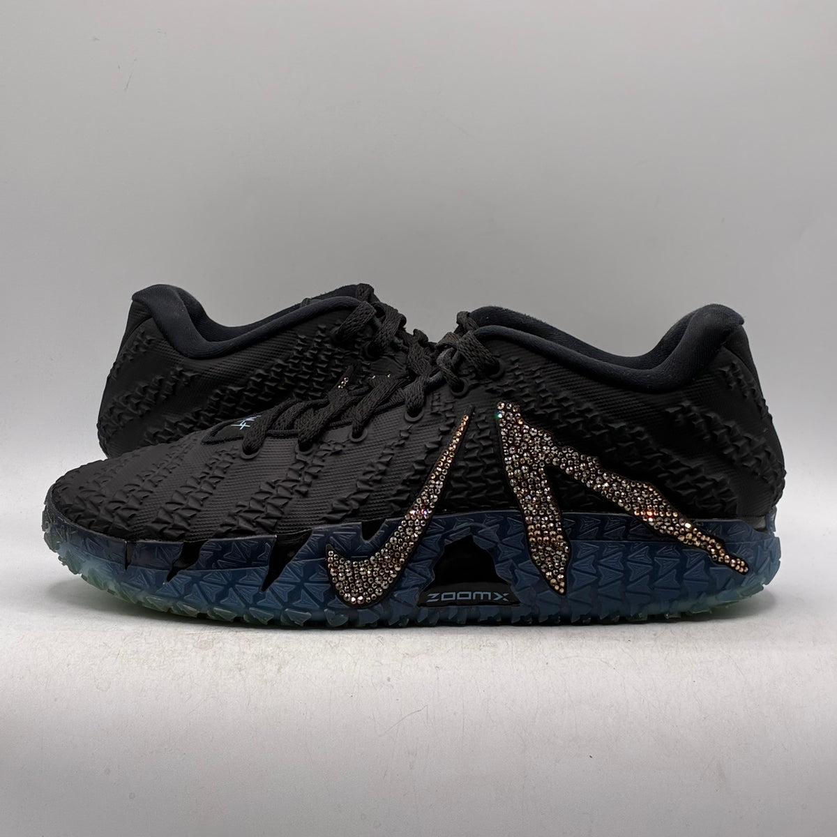 (USED) Nike Ja 3 Swarovski Warning Label Size 9.5