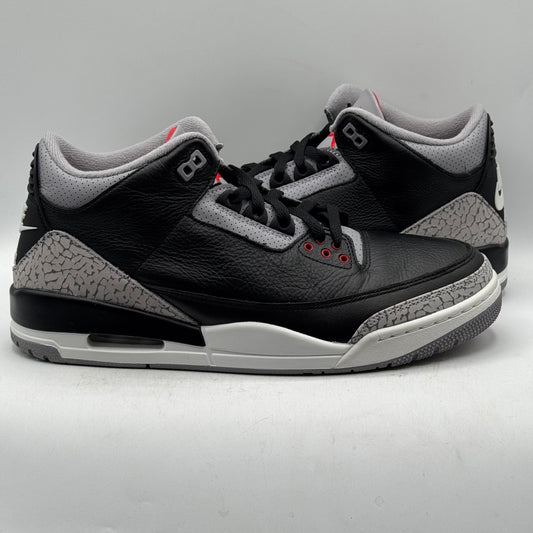 (USED) Jordan 3 Black Cement (2024) Size 11