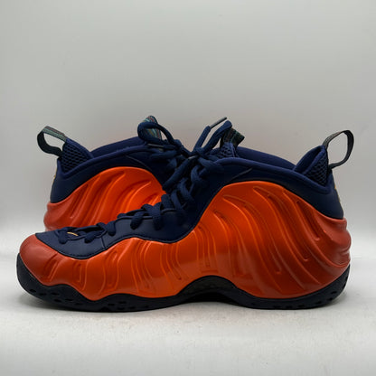 (Used) Nike Foamposite One Blue Viod Rugged Orange Size 9.5