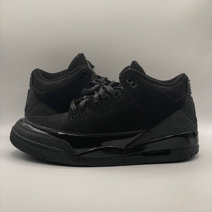 (USED) Jordan 3 Black Cat Size 11.5