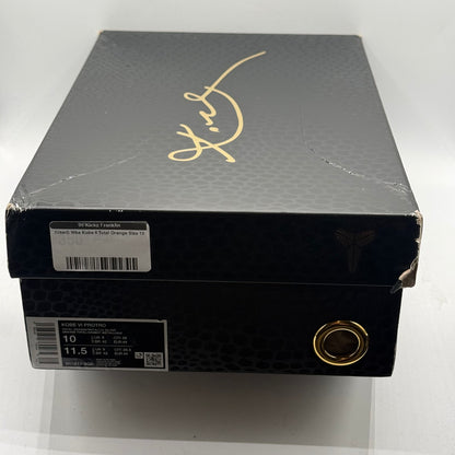 (Used) Nike Kobe 6 Total Orange Size 10