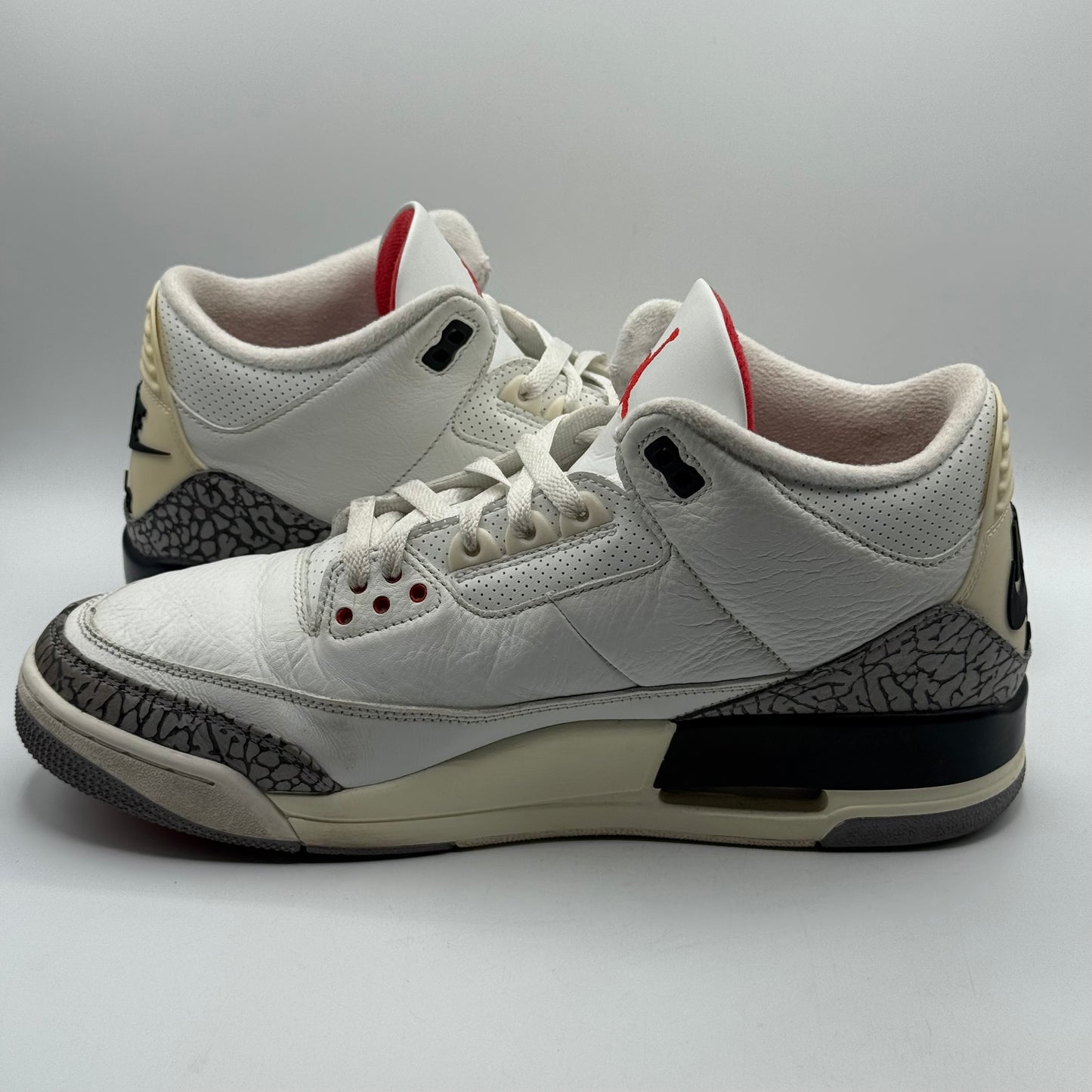 (USED) Jordan 3 White Cement Reimagined Size 12