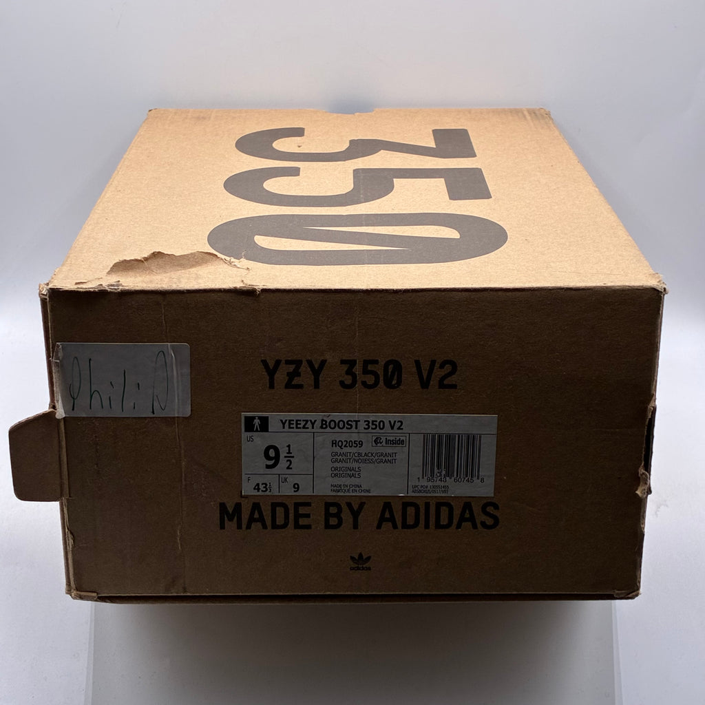 (USED REP BOX) Adidas Yeezy 350 V2 Carbon Beluga Size 8.5
