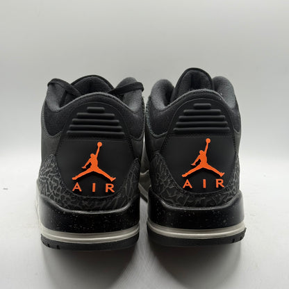(Used No Box) Jordan 3 Fear Size 11.5