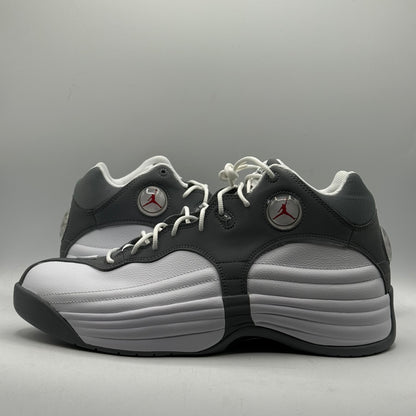 Air Jordan Jumpman Team 1 White Red Grey Size 11.5