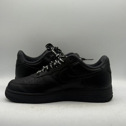 (Used No Box) Nike Air Force 1 Supreme Black Size 8.5