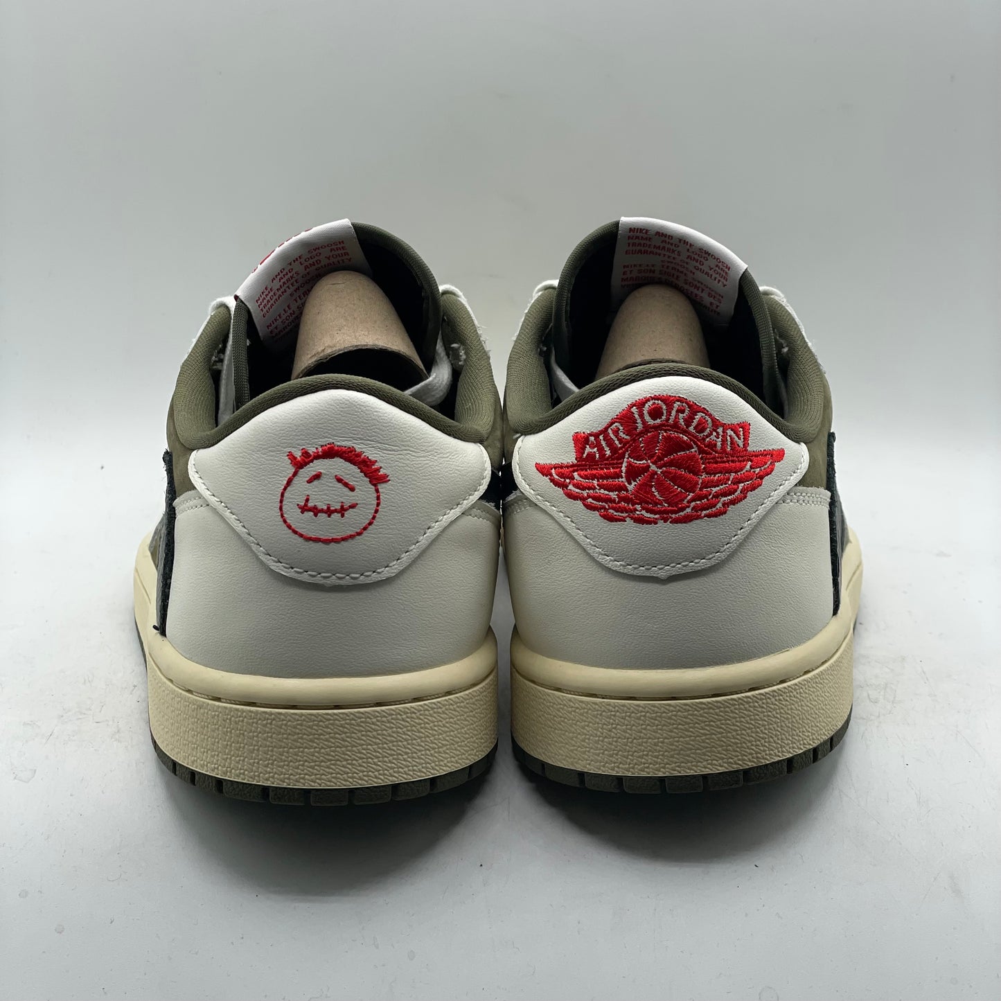 (USED) Jordan 1 Low Travis Scott Medium Olive Size 8