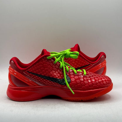 (Used) Nike Kobe 6 Reverse Grinch Size 6Y
