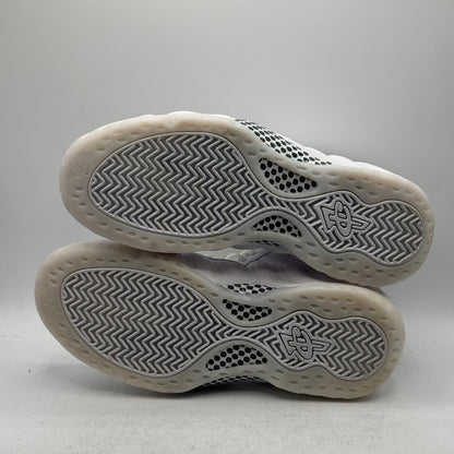 (Worn 1X) Nike Air Foamposite One Triple White Size 9