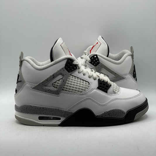 (Used) Jordan 4 White Cement (2025) Size 7